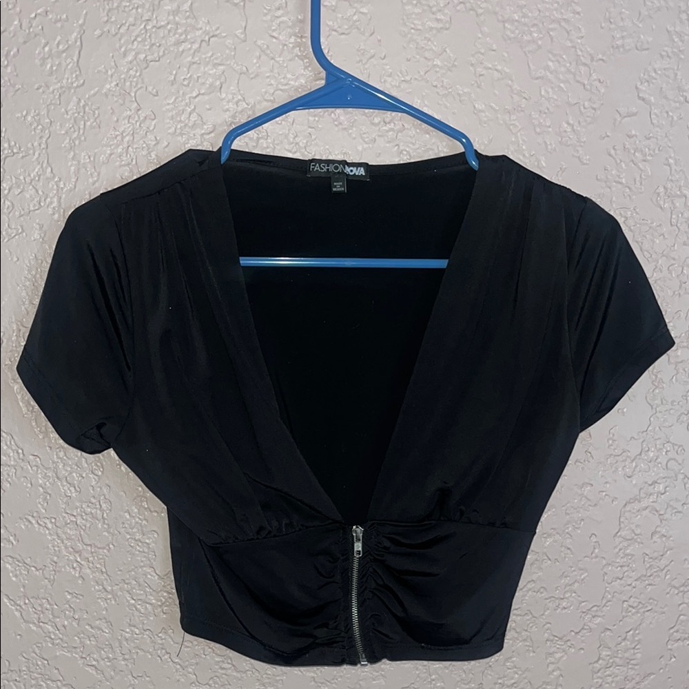 Fashion Nova Black Women's Top